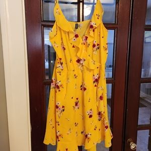 Sunflower Yellow Mini Dress